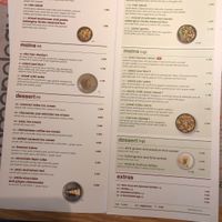Menu  at Wagamama in Muscat