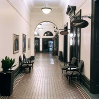 Hall of the building   at O.G.B. in Christchurch