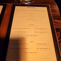 Menu 1 - July 2024 at O.G.B. in Christchurch