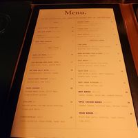 Menu 2 - July 2024 at O.G.B. in Christchurch