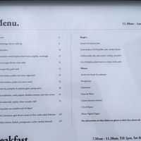 11.30am - 1am Menu (Dec 2018) at O.G.B. in Christchurch