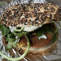 Vegan Breakfast Sandwich   at Forage Market in Portland