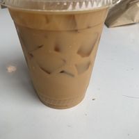 Oat latte  at Forage Market in Portland