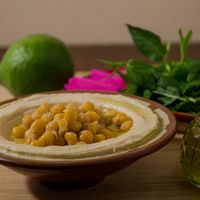 Hummus  at Abou Abdallah Restaurant in Beirut