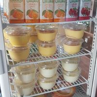 Fresh juices at Abou Abdallah Restaurant in Beirut