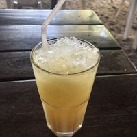 passion fruit mocktail  at Benny's On The Beach in Koh Lipe