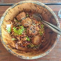 Falafel Salad at Benny's On The Beach in Koh Lipe