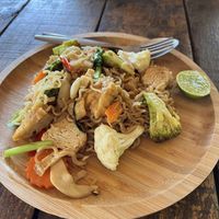 Pad kee maw - v delicious  at Benny's On The Beach in Koh Lipe