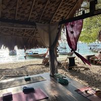 Yoga✨  at Benny's On The Beach in Koh Lipe
