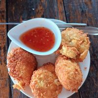 Tofu bites at Benny's On The Beach in Koh Lipe