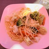 vegetarian/vegan pasta without dried fruits & nuts at Salgueiro  in Porto Moniz