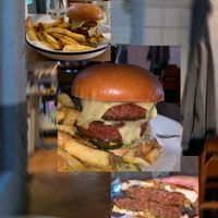 plant burger (vegan)  at Honest Burgers in London