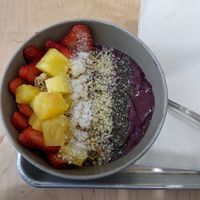 REV Acai bowl at Revolucion Coffee & Juice in San Antonio