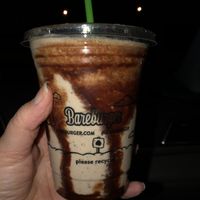 Vegan mint cookie shake ( to go )  at Bareburger in Plainview