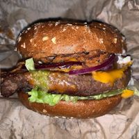 Original vegan  at Bareburger in Plainview