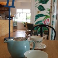 Cute decor and great tea selection. at Joy of Flora in Adelaide