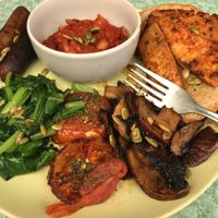 Big breakfast- from special board  at Joy of Flora in Adelaide