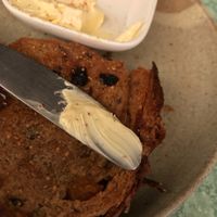 Raisin toast  at Joy of Flora in Adelaide