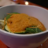 Ginger salad  at Wasabi Thai Sushi in Fort Pierce
