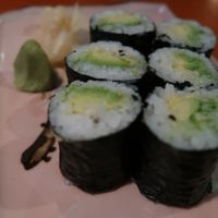 Avocado rolls  at Wasabi Thai Sushi in Fort Pierce