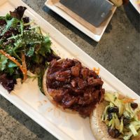 BBQ sandwhich and chili dogs at Seed - St Claude in New Orleans