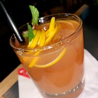 passionflower cocktail at Japanika  in Afula
