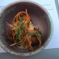 Samosas  at Redemption - Seven Dials in London