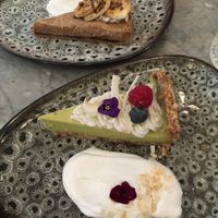 Key lime cheesecake and banoffee pie at Redemption - Seven Dials in London