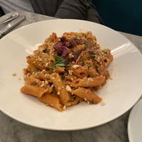 Brown rice pasta  at Redemption - Seven Dials in London