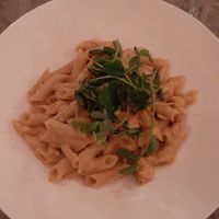 Vegan carbonara at Redemption - Seven Dials in London