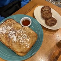 Vegan French toast  at Duluth Grill in Duluth