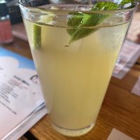 Homemade lemonade, not too sweet    at MoschMosch in Wiesbaden