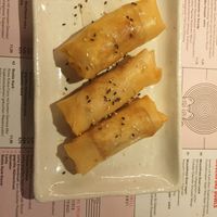 Frühlingsrollen mit Banane at MoschMosch in Wiesbaden