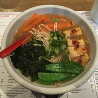 The vegan Ramen soup at MoschMosch in Wiesbaden