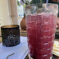 Blueberry lemonade   at Mokel Bar in Muenster