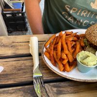 Sweet potato fries   at Mokel Bar in Muenster