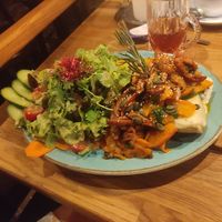 Baked potato at Mokel Bar in Muenster