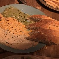 Hummus und Avocadecreme  at Mokel Bar in Muenster