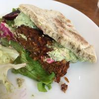 Burger (it was too tasty to not start) at Potiron et Ciboulette in Angers