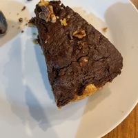 Chocolate brownie  at Potiron et Ciboulette in Angers