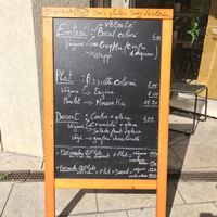 Menu at Potiron et Ciboulette in Angers