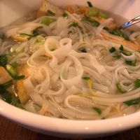 Vegan Pho Soup with organic Tofu at Buchaca in Berlin