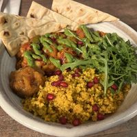 Cauliflower and chickpea tagine  at Fellpack in Keswick