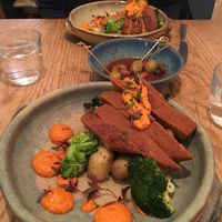Vegan Chickpea Steak😍😍 at Fellpack in Keswick