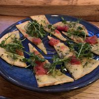 Flatbread starter at Fellpack in Keswick