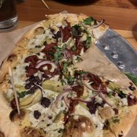Vegan pizza  at McGlinn's Public House in Wenatchee