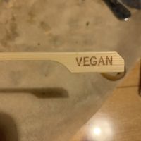 They put a little stick in your food!  at McGlinn's Public House in Wenatchee