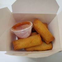Spring rolls at Loving Hut - Barber Lane - Maybe closed in Milpitas