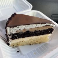 Hazelnut cake - so many different flavors and really yummy!  at Loving Hut - Barber Lane - Maybe closed in Milpitas