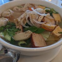 Wonton noodle soup at Loving Hut - Barber Lane - Maybe closed in Milpitas